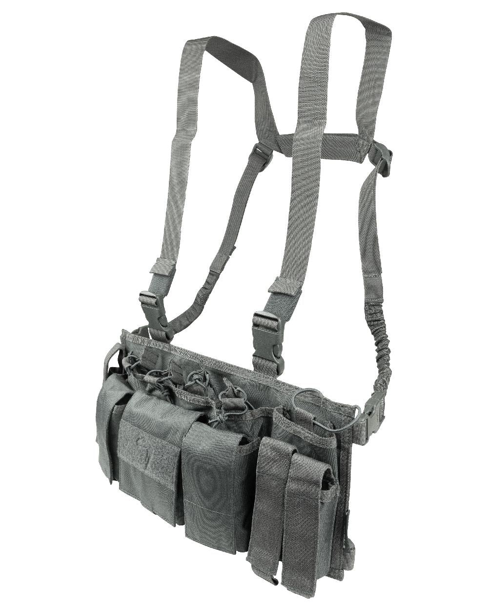 Titanium Coloured Viper Special Ops Chest Rig on white background #colour_titanium