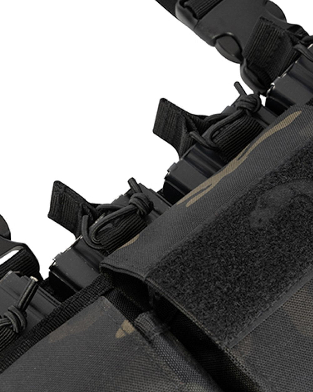 VCAM Black Coloured Viper Special Ops Chest Rig on white background #colour_vcam-black