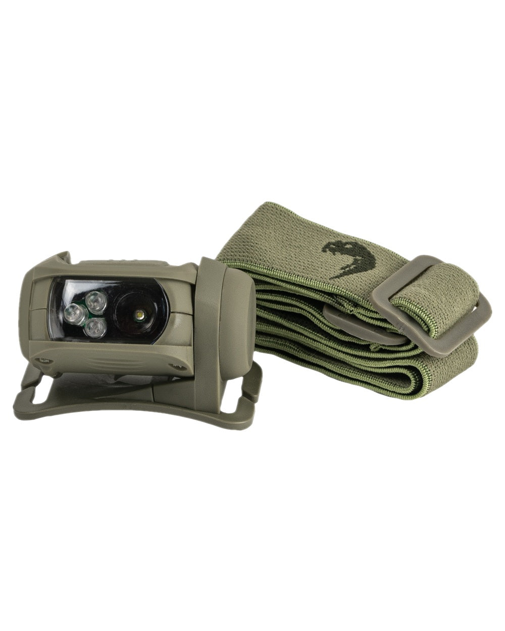Green Coloured Viper Special Ops Head Torch on white background #colour_green