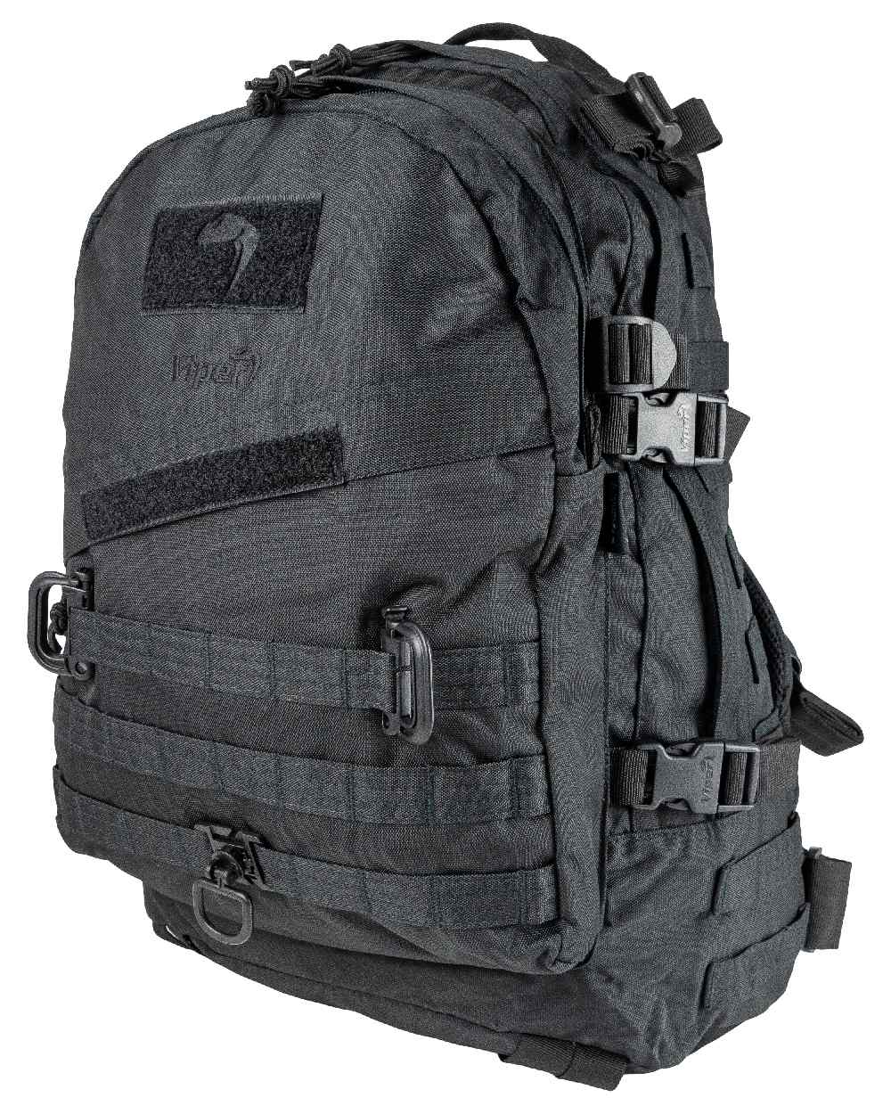 Black Coloured Viper Special Ops Pack on white background #colour_black