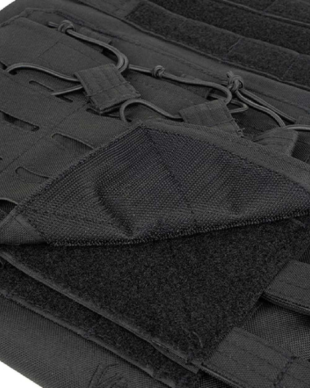 Black Coloured Viper Special Ops Plate Carrier on white background #colour_black