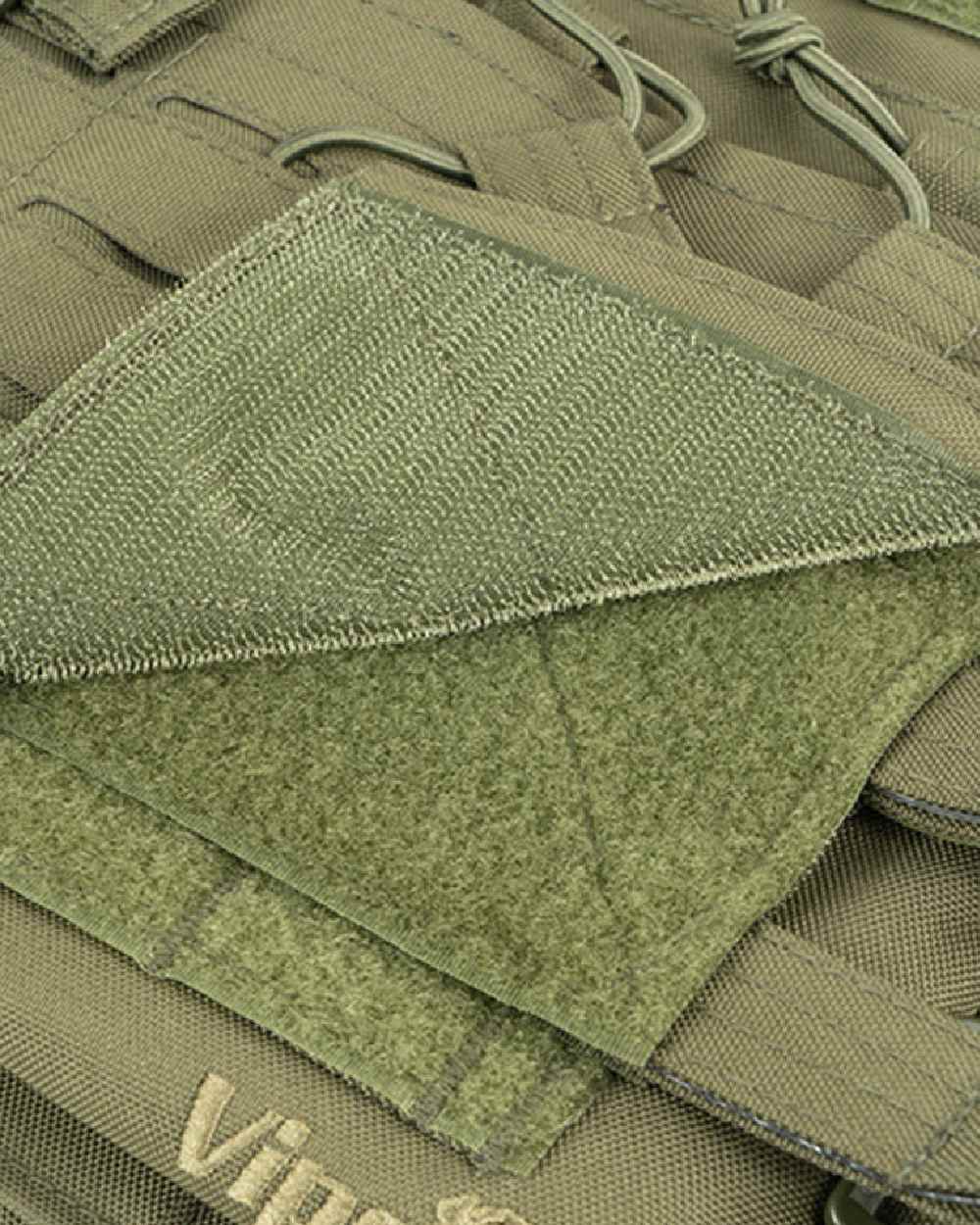 Green Coloured Viper Special Ops Plate Carrier on white background #colour_green