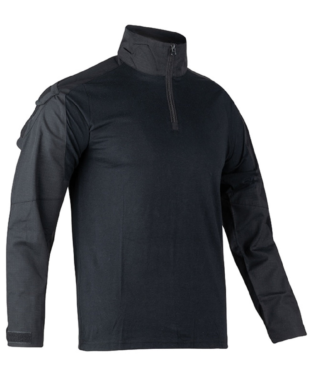 Black Coloured Viper Special Ops Shirt on white background #colour_black