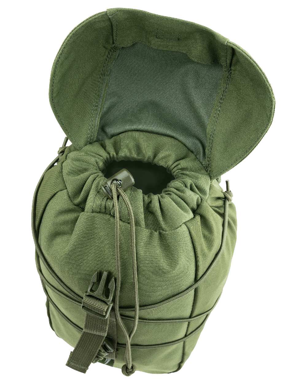 Green Coloured Viper Stuffa Pouch on white background #colour_green