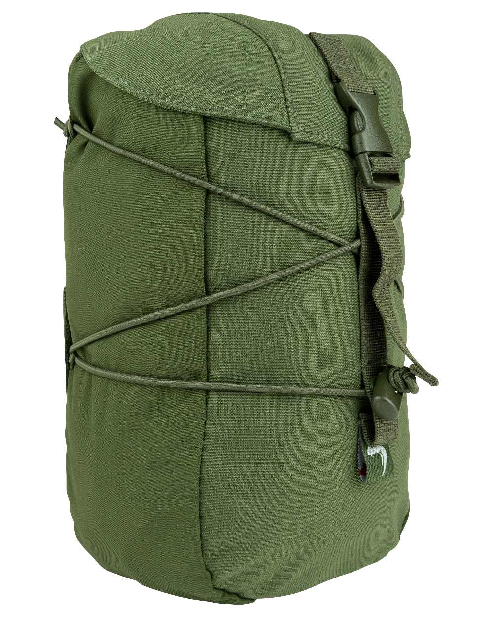 Green Coloured Viper Stuffa Pouch on white background #colour_green