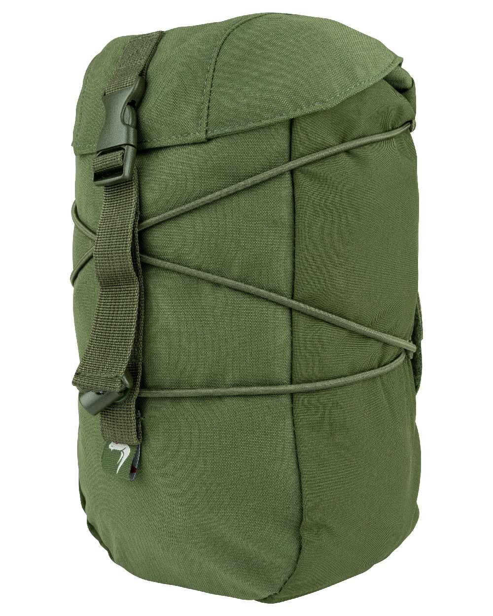 Green Coloured Viper Stuffa Pouch on white background #colour_green