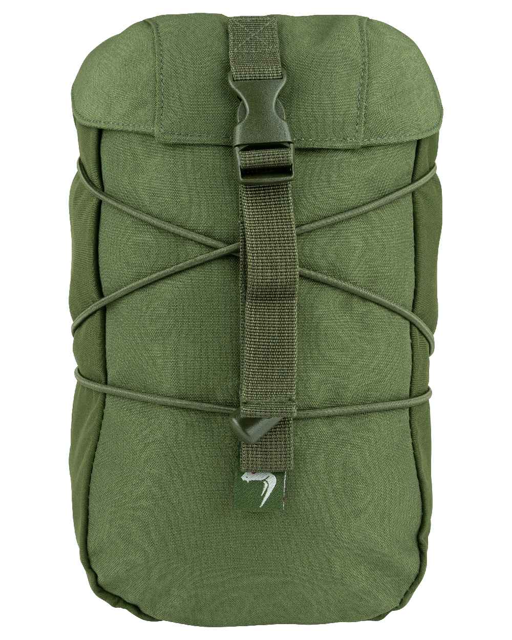 Green Coloured Viper Stuffa Pouch on white background #colour_green