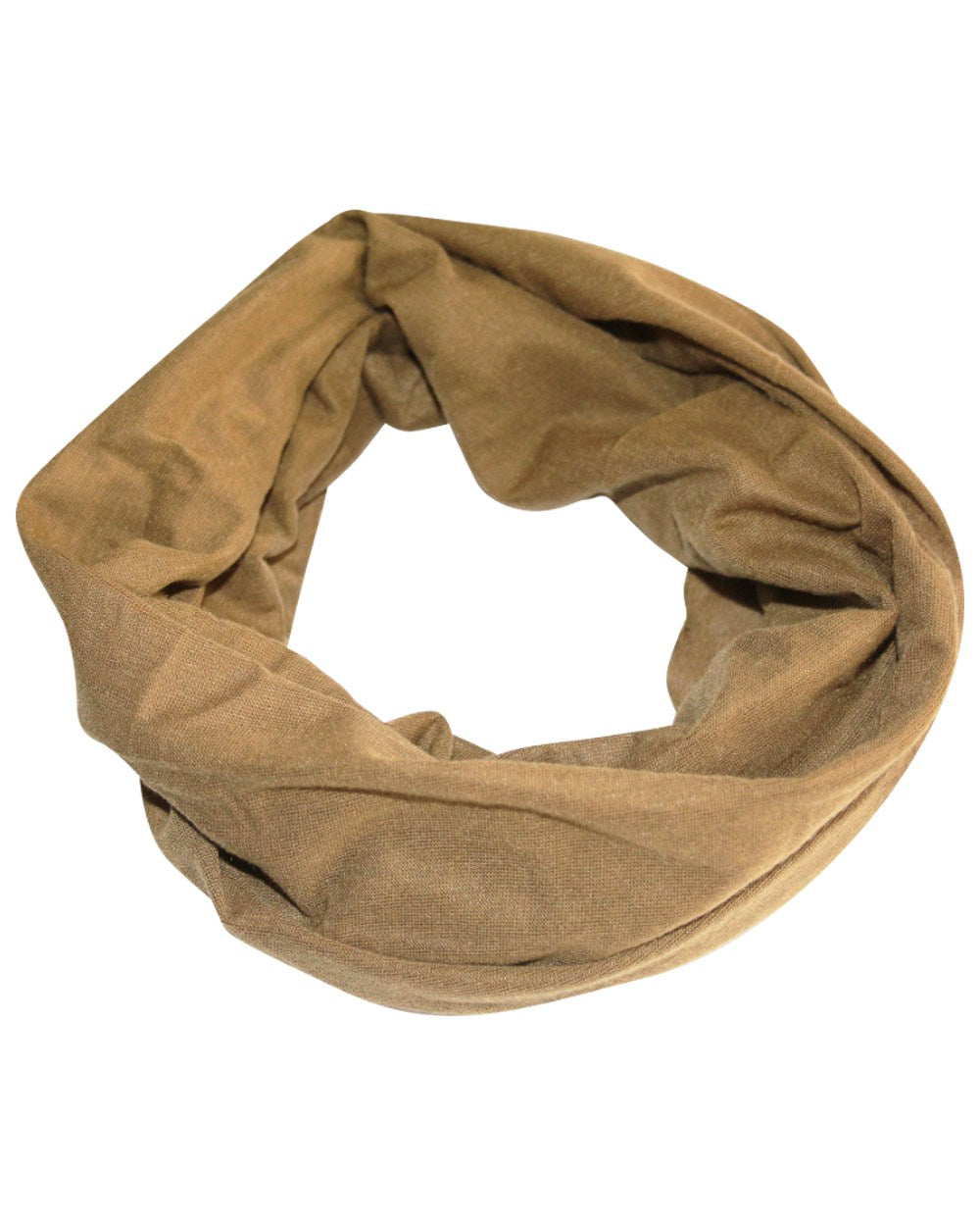 Coyote Coloured Viper Tactical Snood on white background #colour_coyote