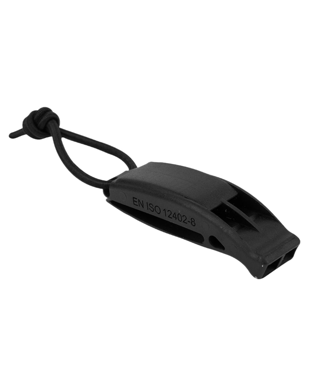 Black Coloured Viper Tactical Whistle on white background #colour_black
