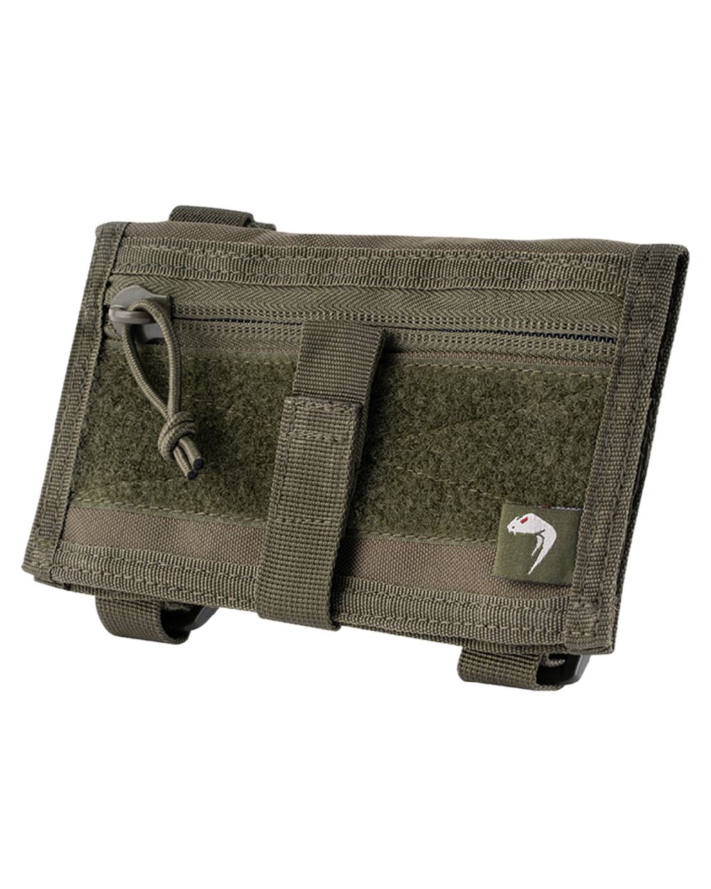 Green Coloured Viper Tactical Wrist Case on white background #colour_green