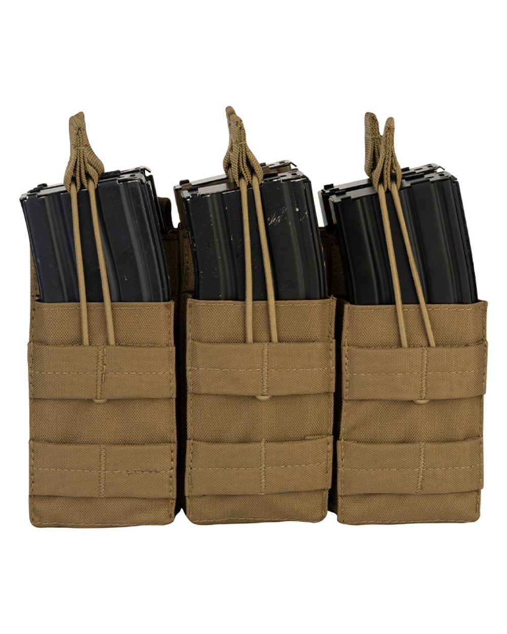 Coyote Coloured Viper Treble Duo Mag Pouch on white background #colour_coyote