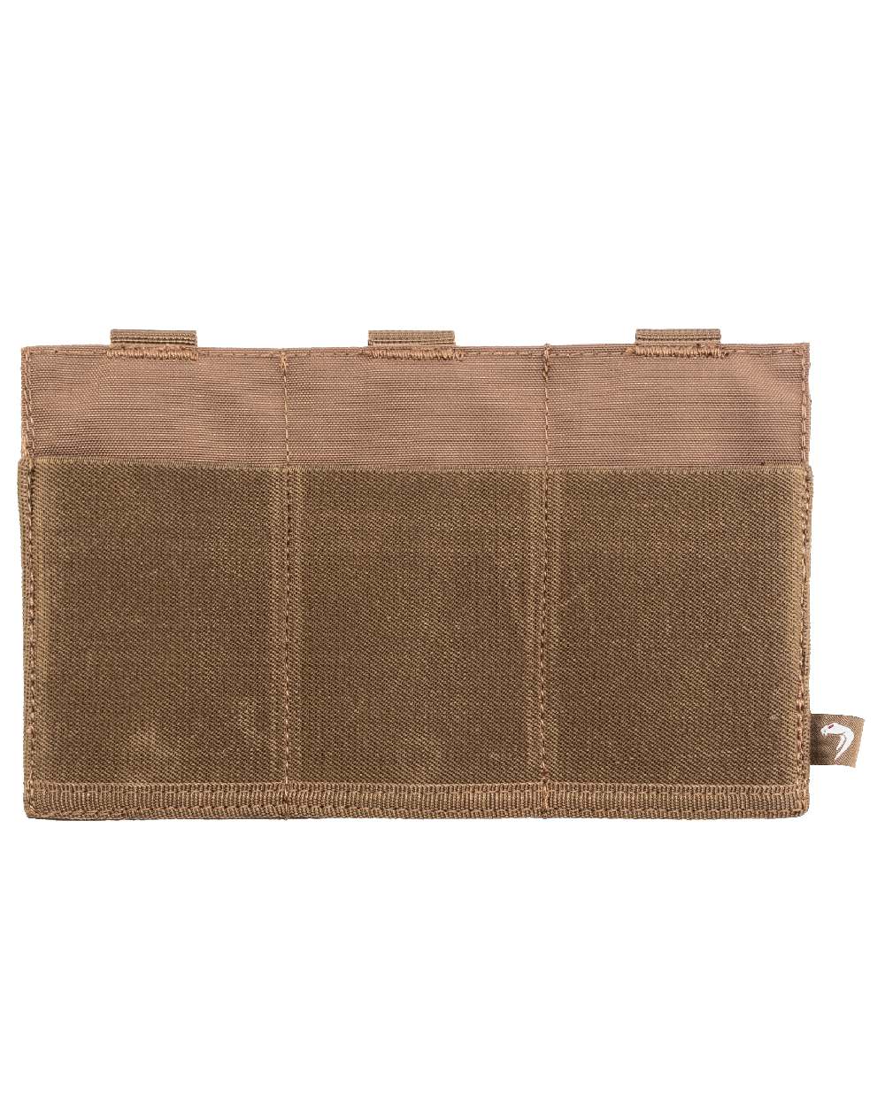 Dark Coyote Coloured Viper Triple Rifle Mag Plate on white background #colour_dark-coyote