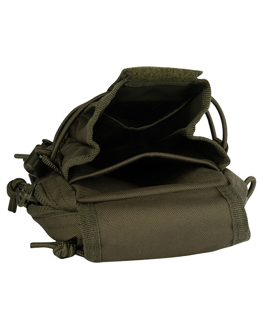 Green Coloured Viper V-Pouch on white background #colour_green