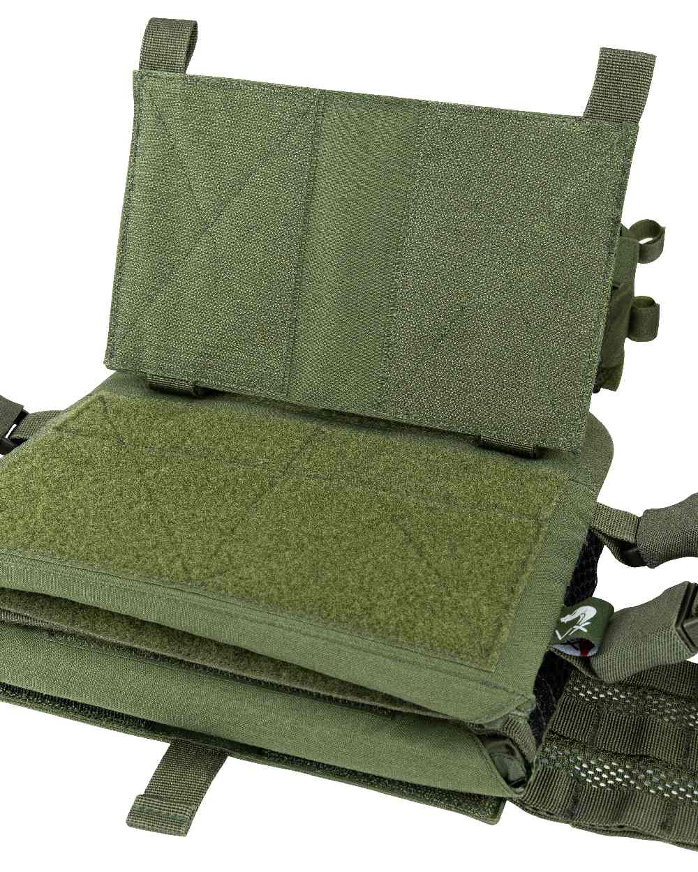 Green Coloured Viper VX Buckle Up Carrier Gen2 on white background #colour_green