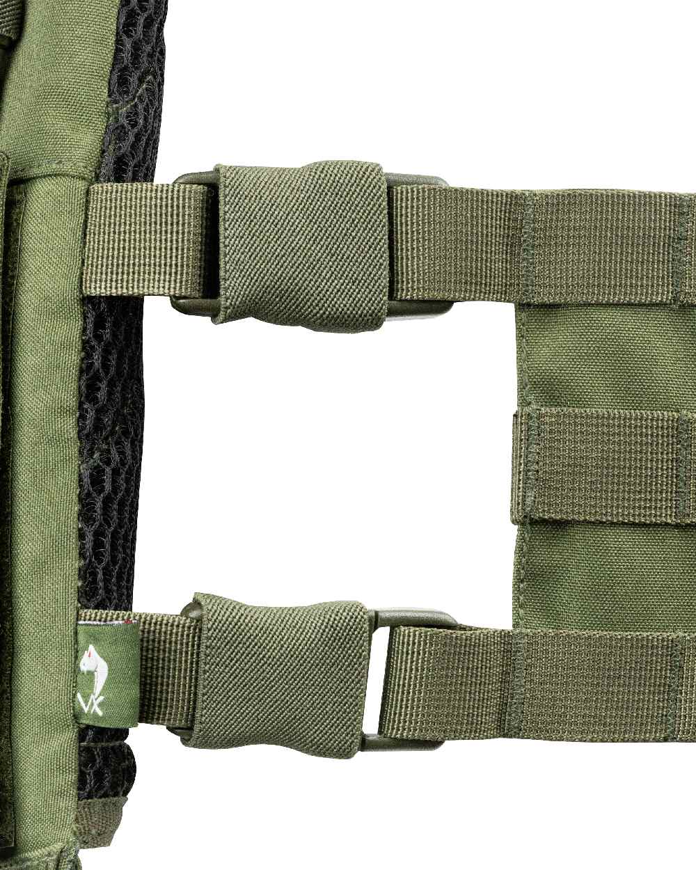 Green Coloured Viper VX Buckle Up Carrier Gen2 on white background #colour_green