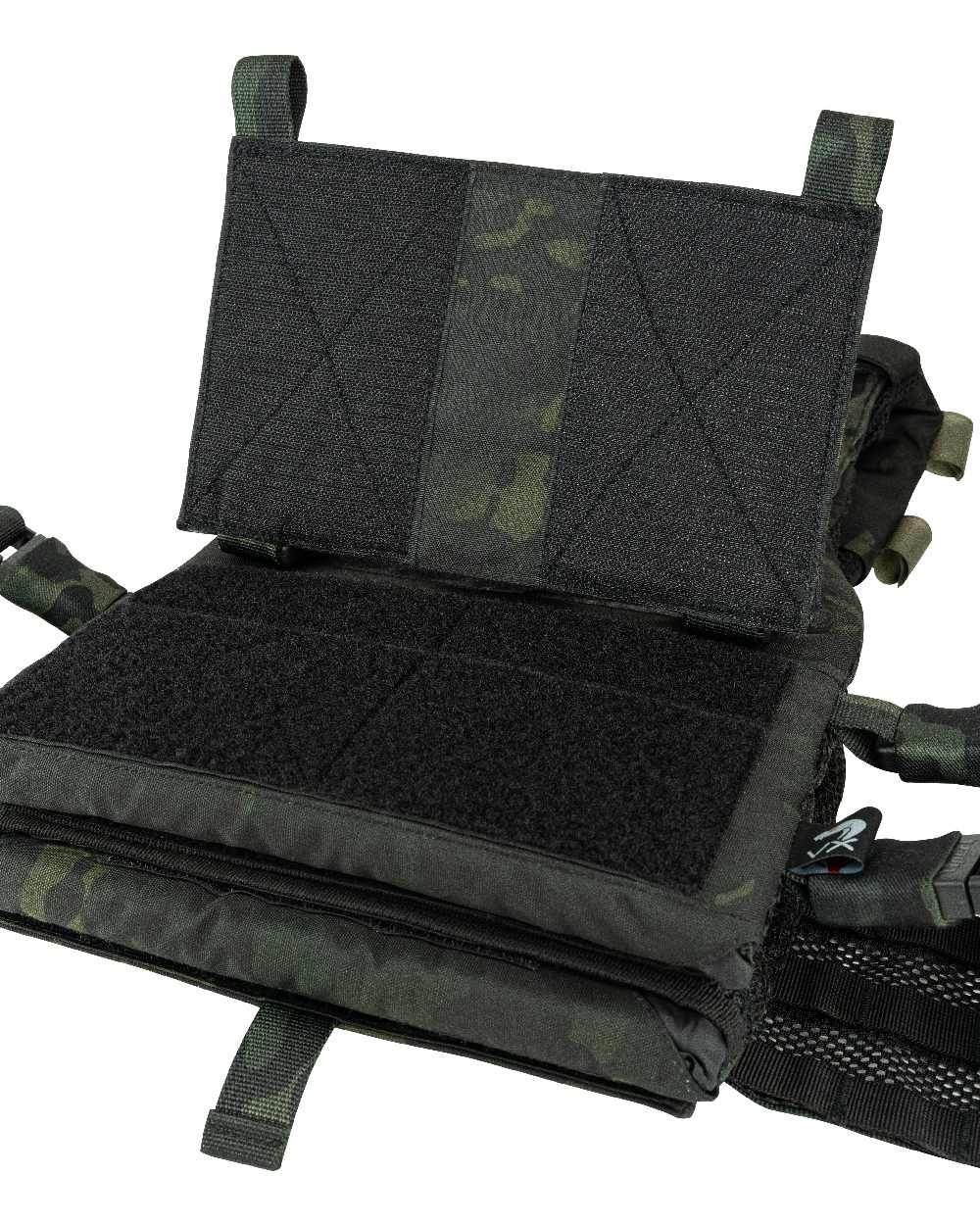 VCAM Black Coloured Viper VX Buckle Up Carrier Gen2 on white background #colour_vcam-black