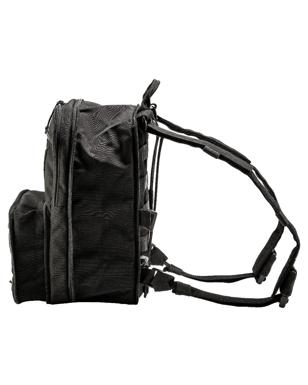 Black Coloured Viper VX Buckle Up Charger Pack on white background #colour_black