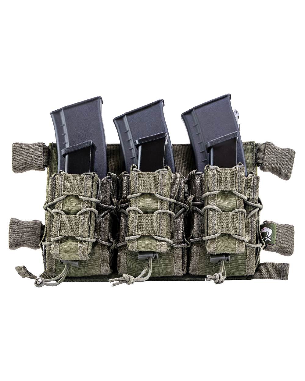 Green Coloured Viper VX Buckle Up Mag Rig on white background #colour_green