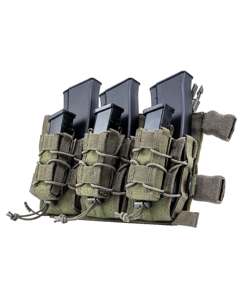 Green Coloured Viper VX Buckle Up Mag Rig on white background #colour_green