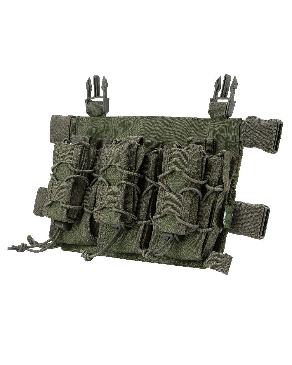 Green Coloured Viper VX Buckle Up Mag Rig on white background #colour_green