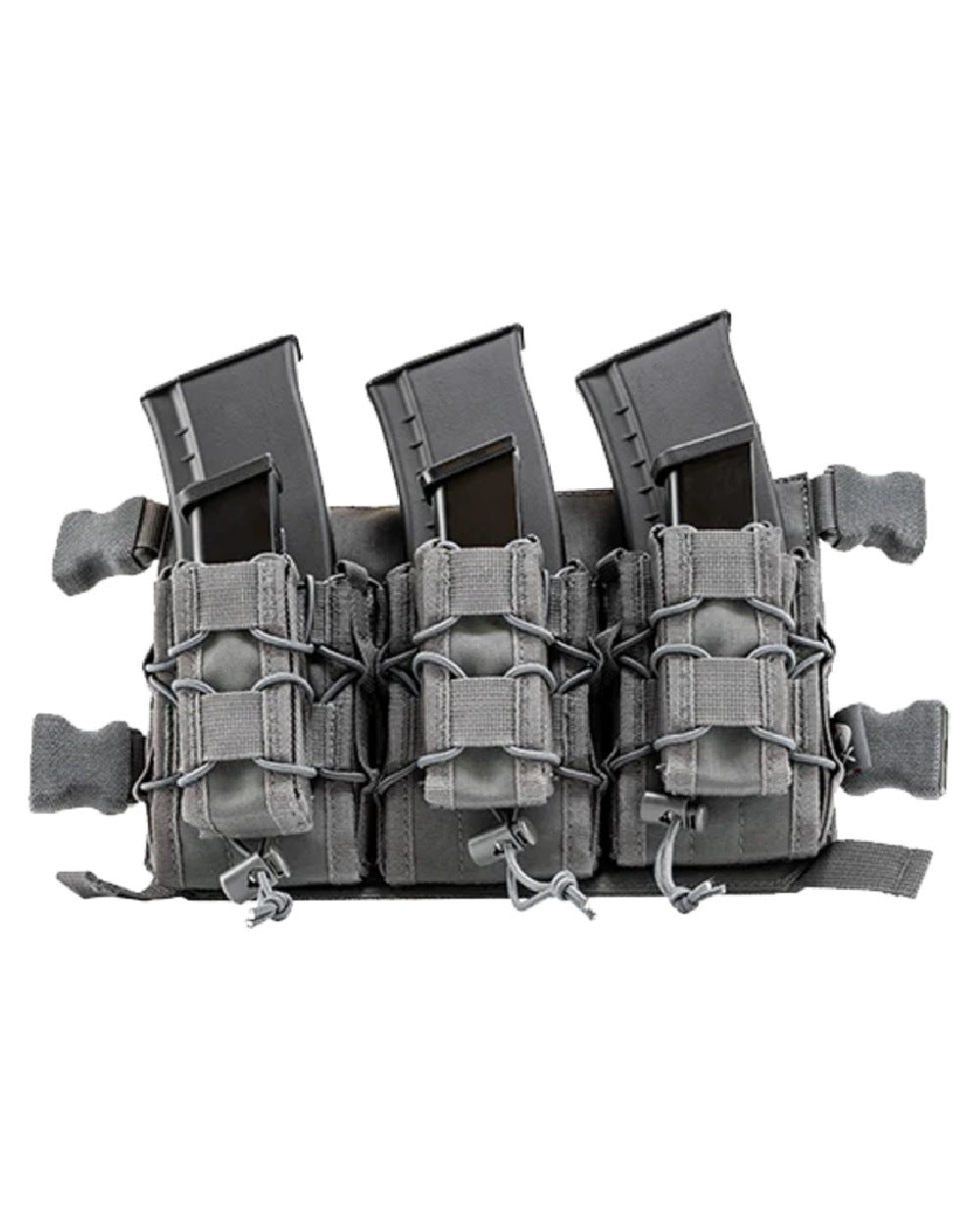 Titanium Coloured Viper VX Buckle Up Mag Rig on white background #colour_titanium