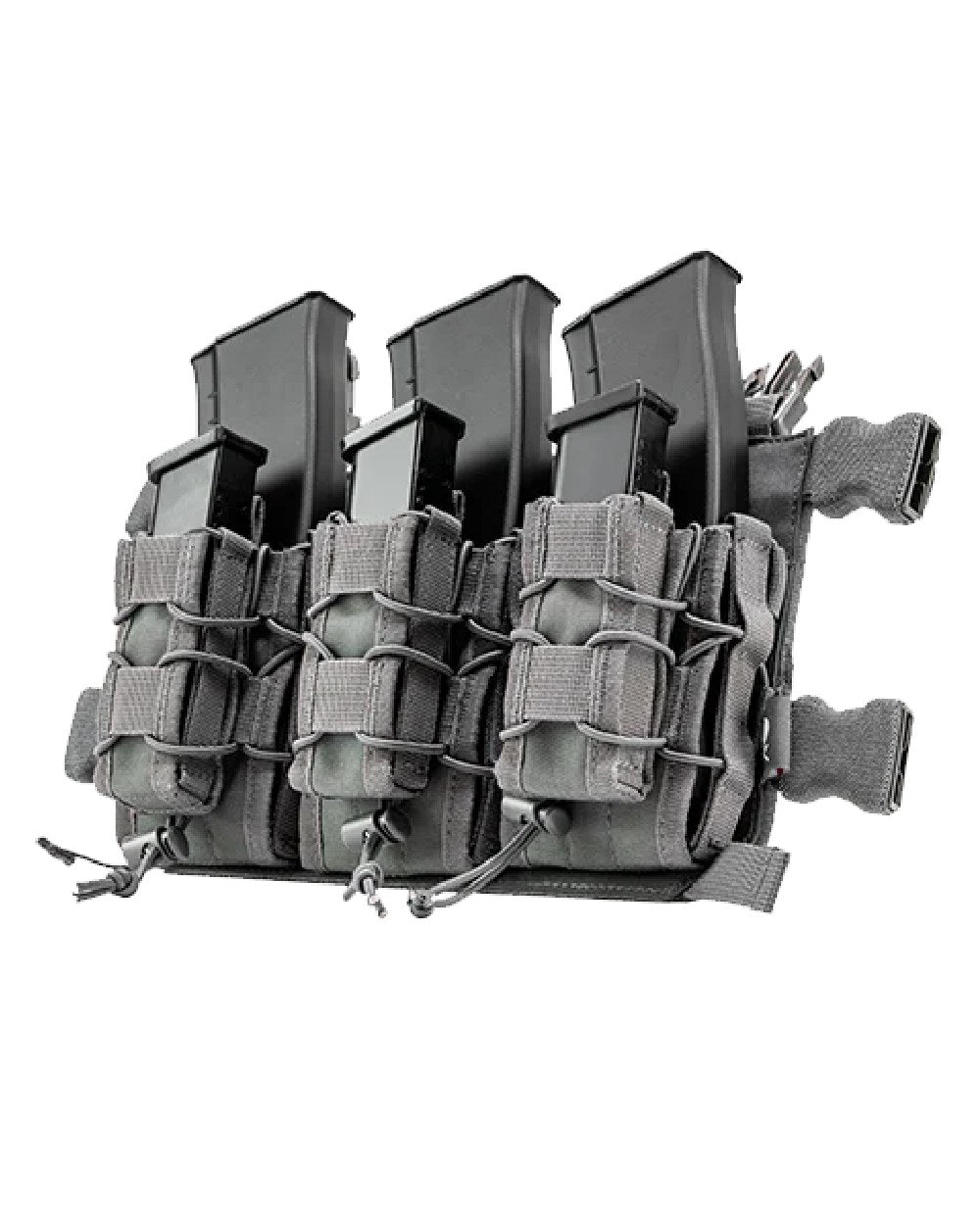 Titanium Coloured Viper VX Buckle Up Mag Rig on white background #colour_titanium