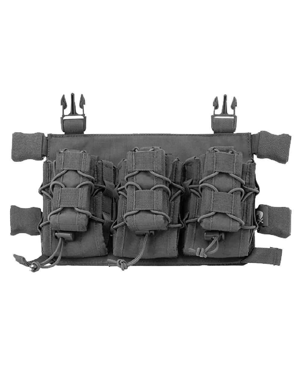 Titanium Coloured Viper VX Buckle Up Mag Rig on white background #colour_titanium