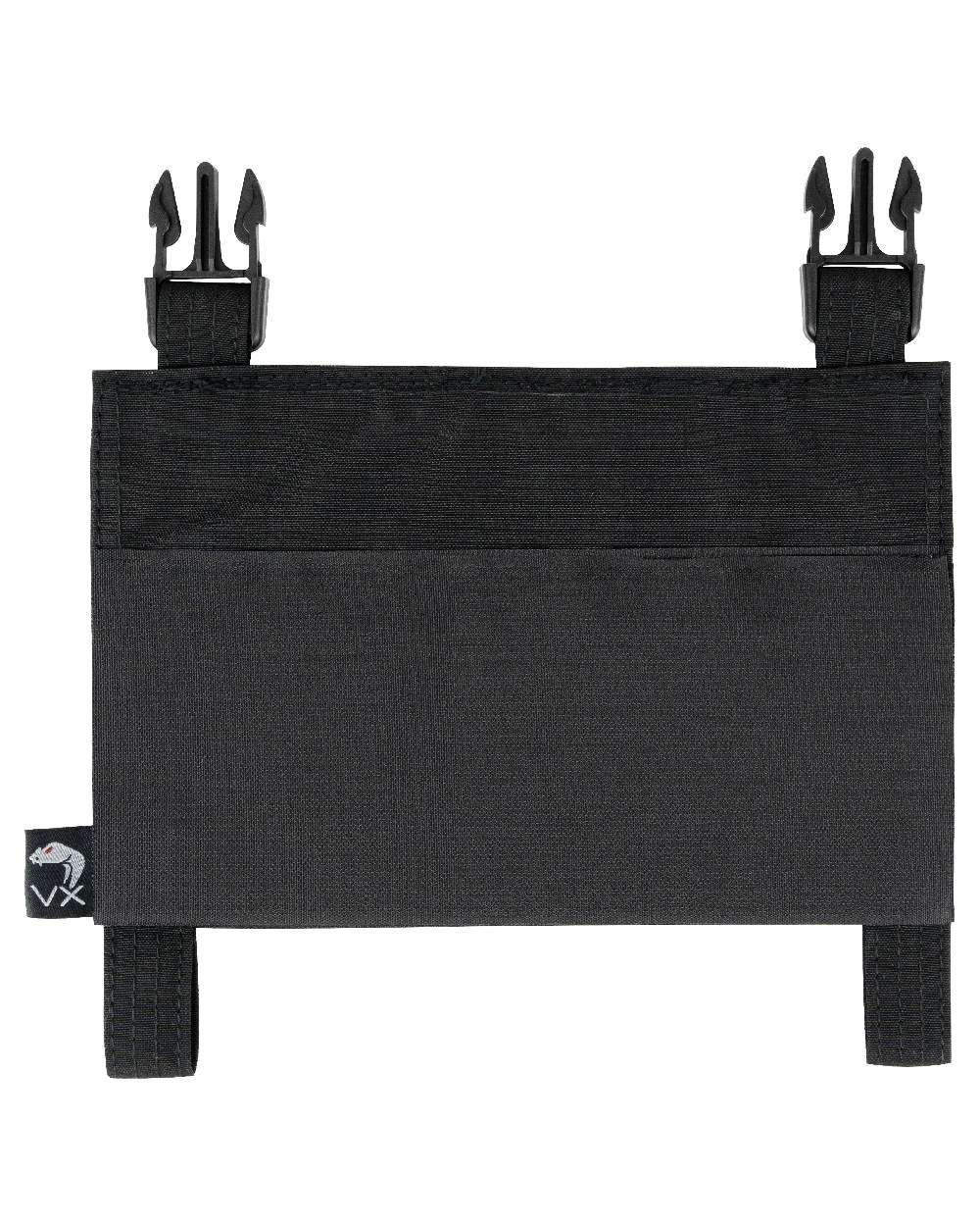 Black Coloured Viper VX Buckle Up Panel on white background #colour_black