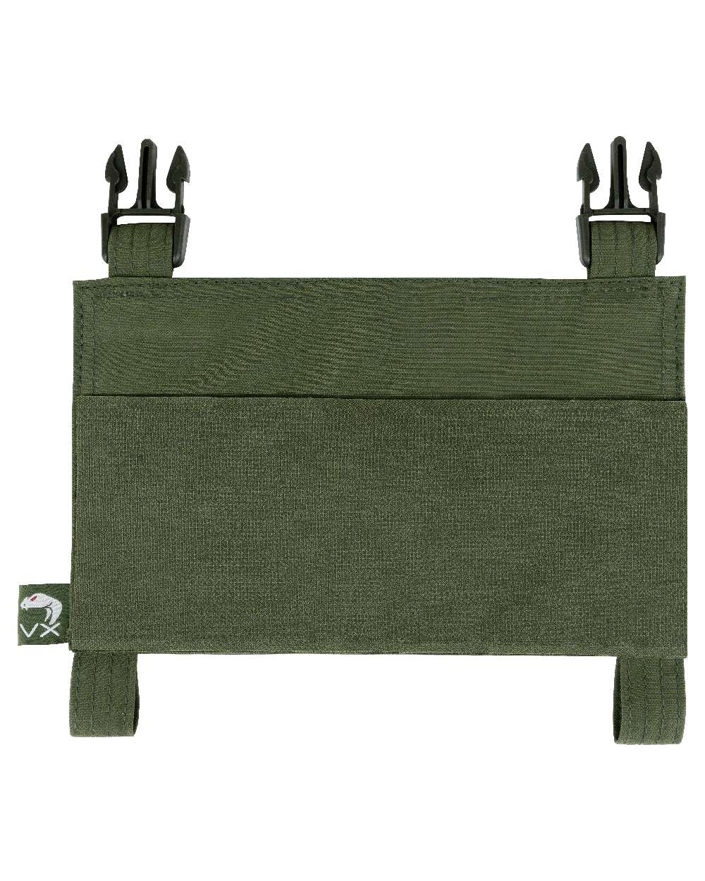 Green Coloured Viper VX Buckle Up Panel on white background #colour_green