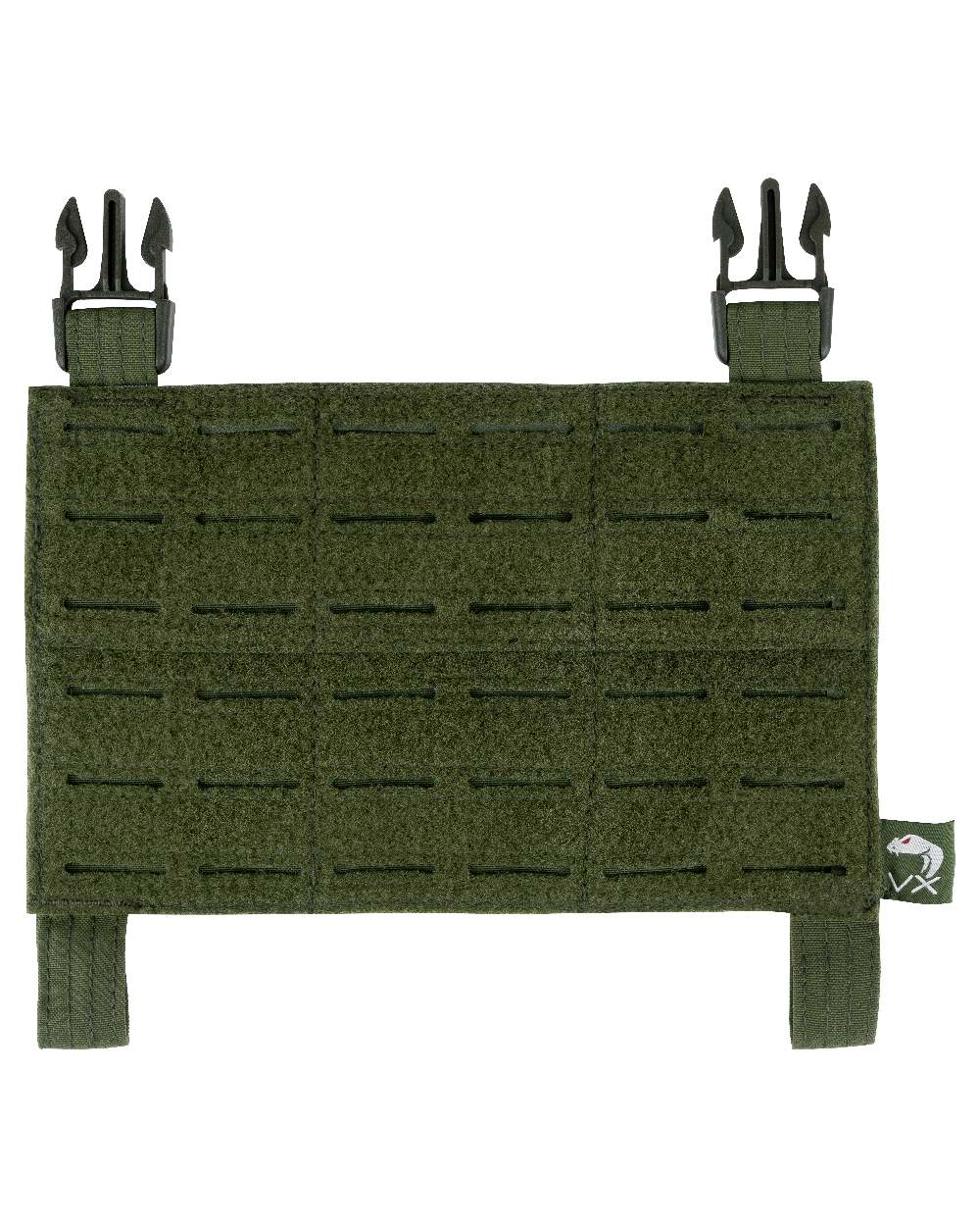 Green Coloured Viper VX Buckle Up Panel on white background #colour_green