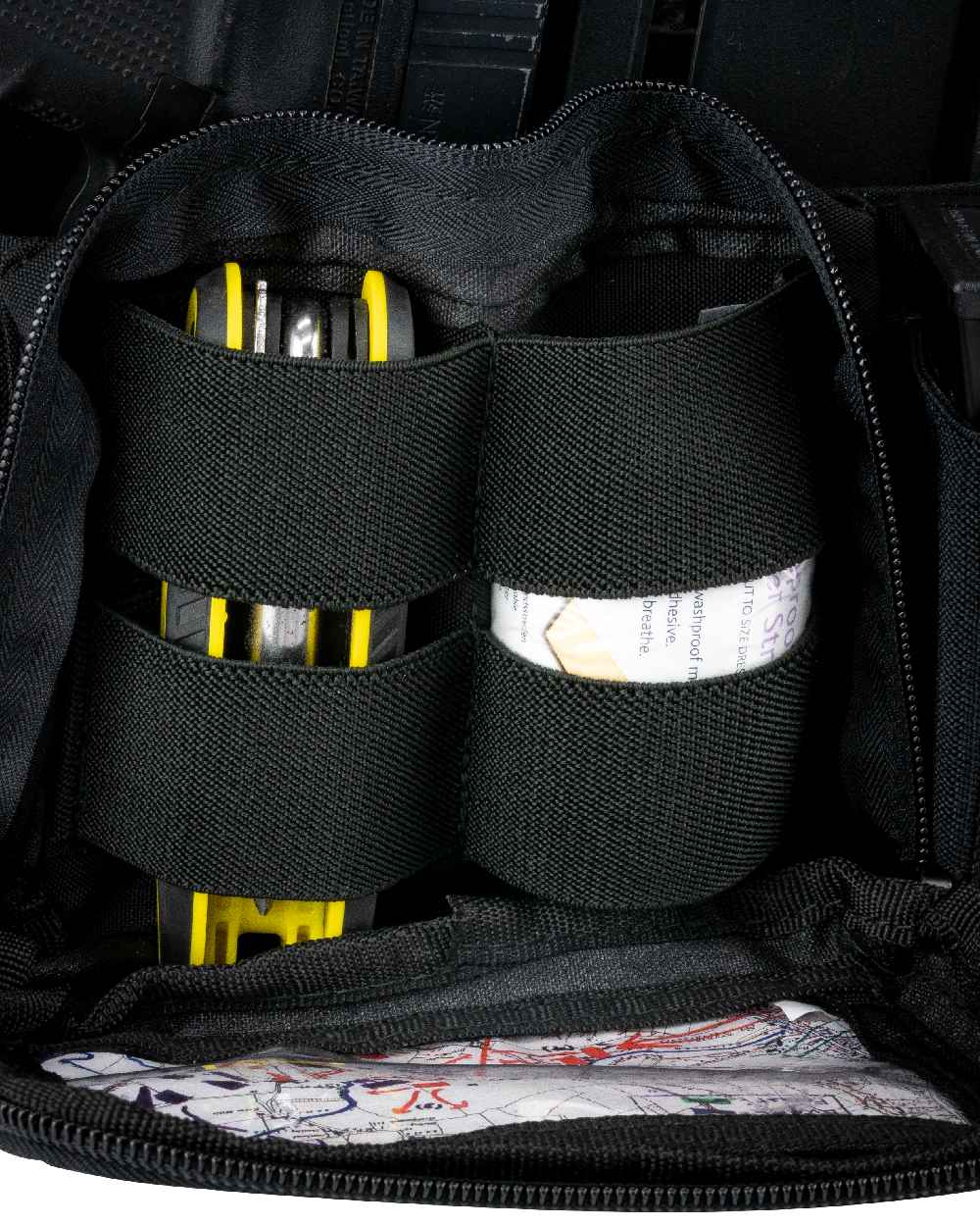 Black Coloured Viper VX Buckle Up Ready Rig on white background #colour_black