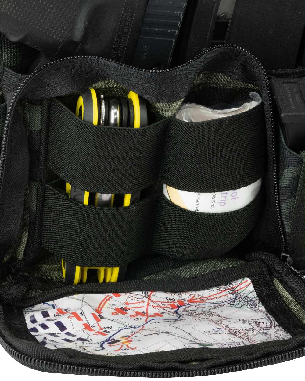 VCAM Black Coloured Viper VX Buckle Up Ready Rig on white background #colour_vcam-black