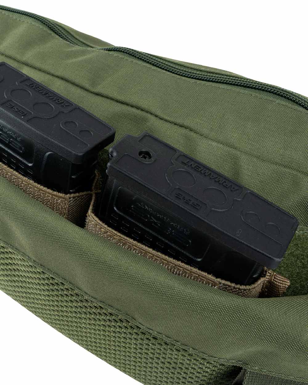 Green Coloured Viper VX Buckle Up Sling Pack on white background #colour_green