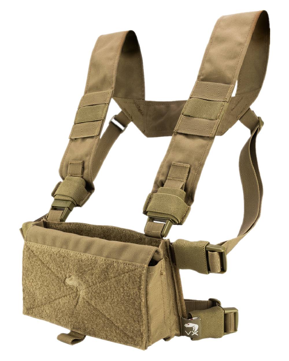 Dark Coyote Coloured Viper VX Buckle Up Utility Rig on white background #colour_dark-coyote