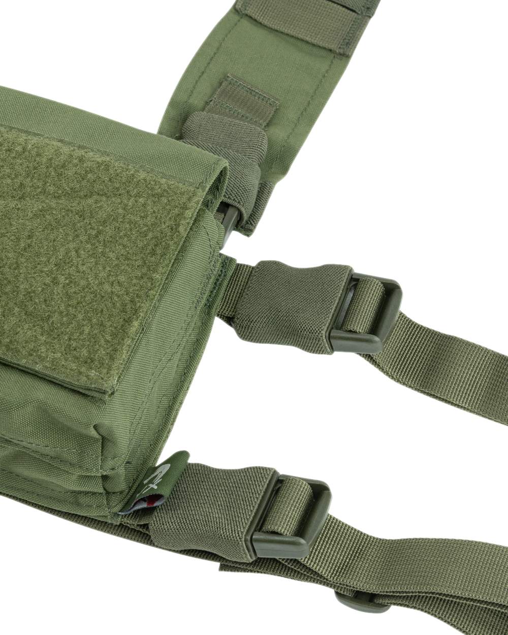 Green Coloured Viper VX Buckle Up Utility Rig on white background #colour_green