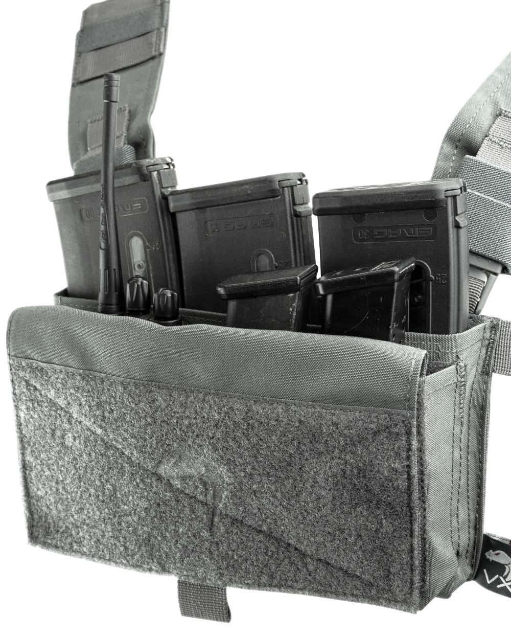 Titanium Coloured Viper VX Buckle Up Utility Rig on white background #colour_titanium