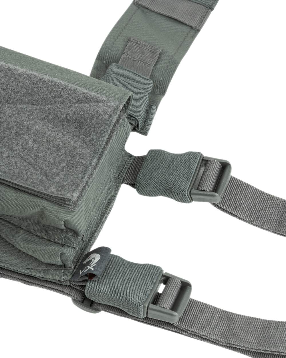Titanium Coloured Viper VX Buckle Up Utility Rig on white background #colour_titanium