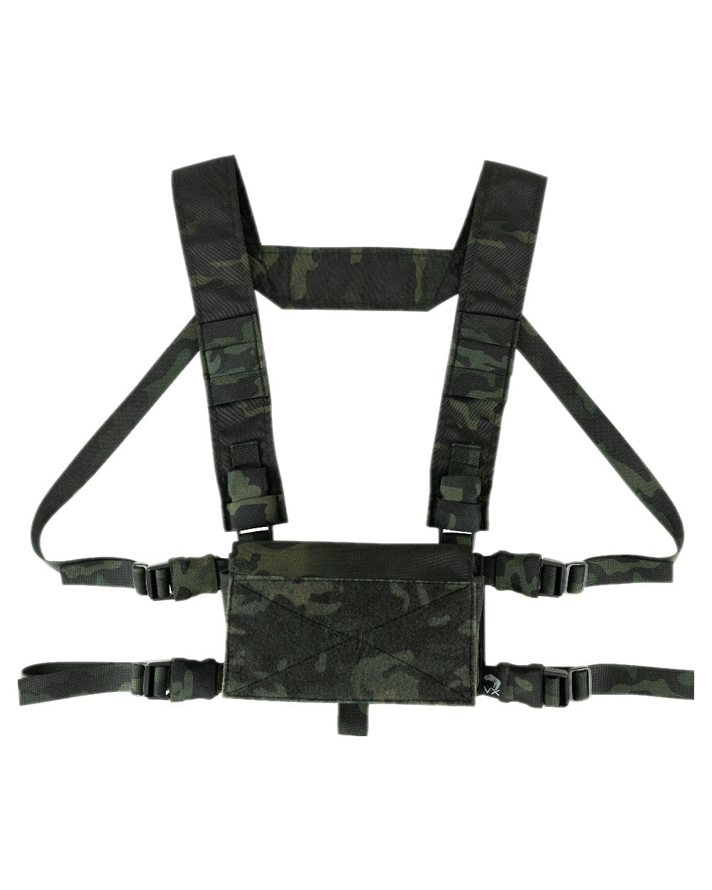 VCAM Black Coloured Viper VX Buckle Up Utility Rig on white background #colour_vcam-black