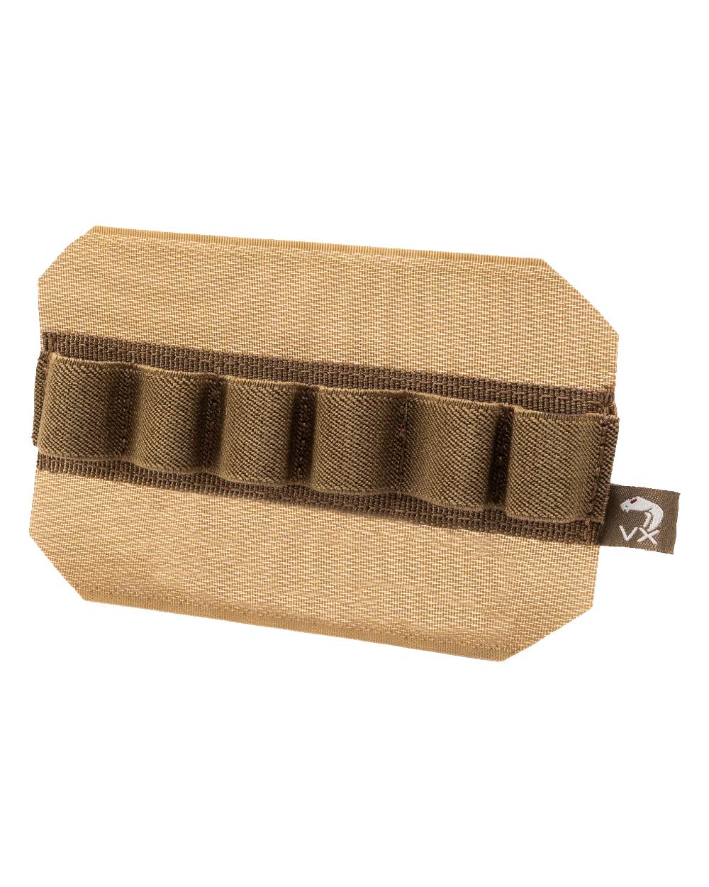 Dark Coyote Coloured Viper VX Shotgun Cartridge Holder on white background #colour_dark-coyote