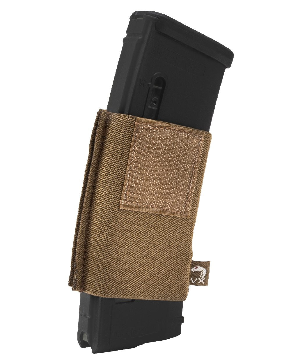 Dark Coyote Coloured Viper VX Single Rifle Mag Sleeve on white background #colour_dark-coyote