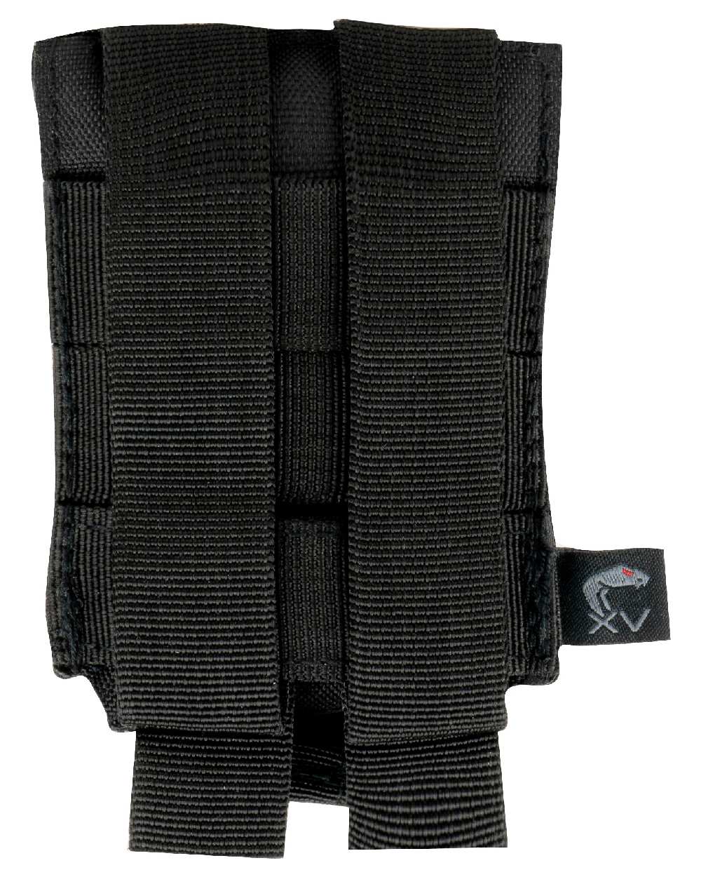Black Coloured Viper VX Stuffa Dump Bag on white background #colour_black