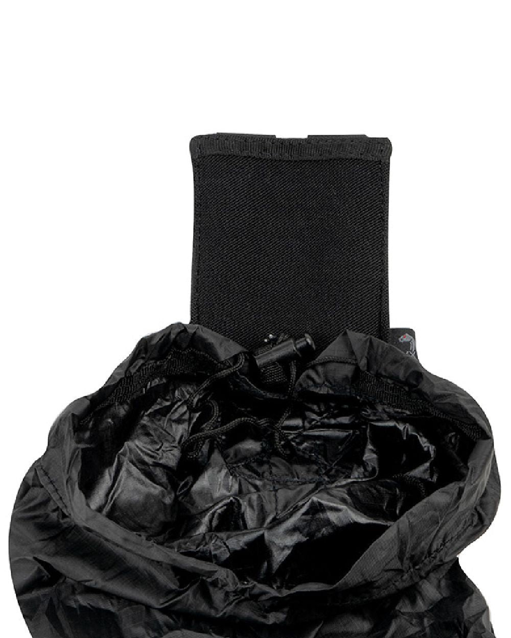 Black Coloured Viper VX Stuffa Dump Bag on white background #colour_black