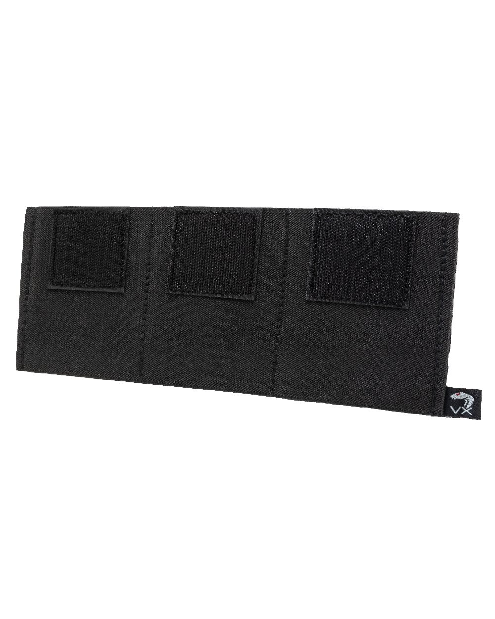 Black Coloured Viper VX Triple Rifle Mag Sleeve on white background #colour_black