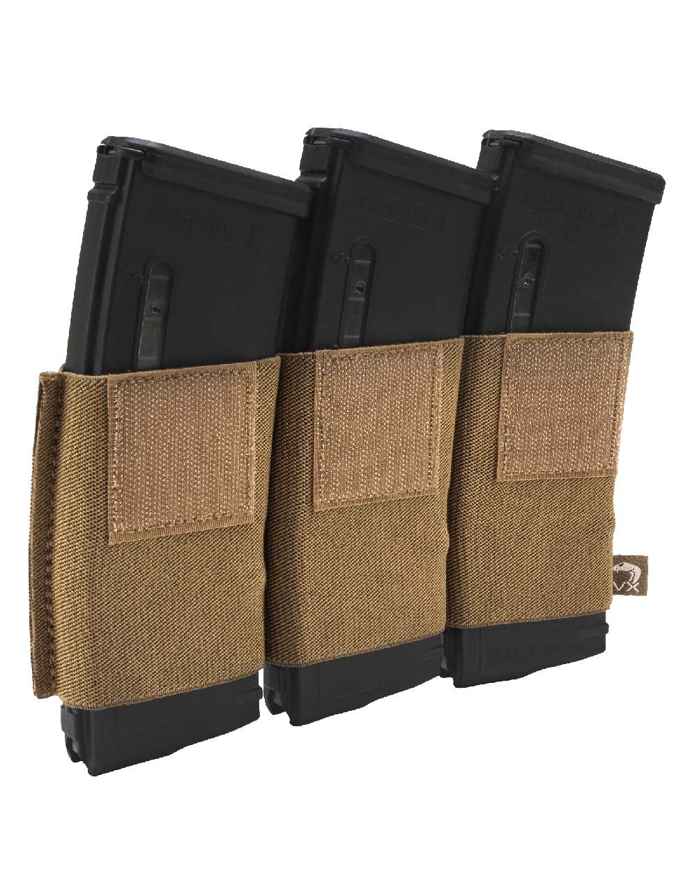 Dark Coyote Coloured Viper VX Triple Rifle Mag Sleeve on white background #colour_dark-coyote