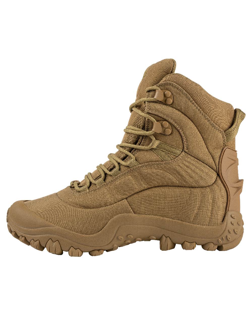 Coyote Coloured Viper Venom Boots on white background #colour_coyote