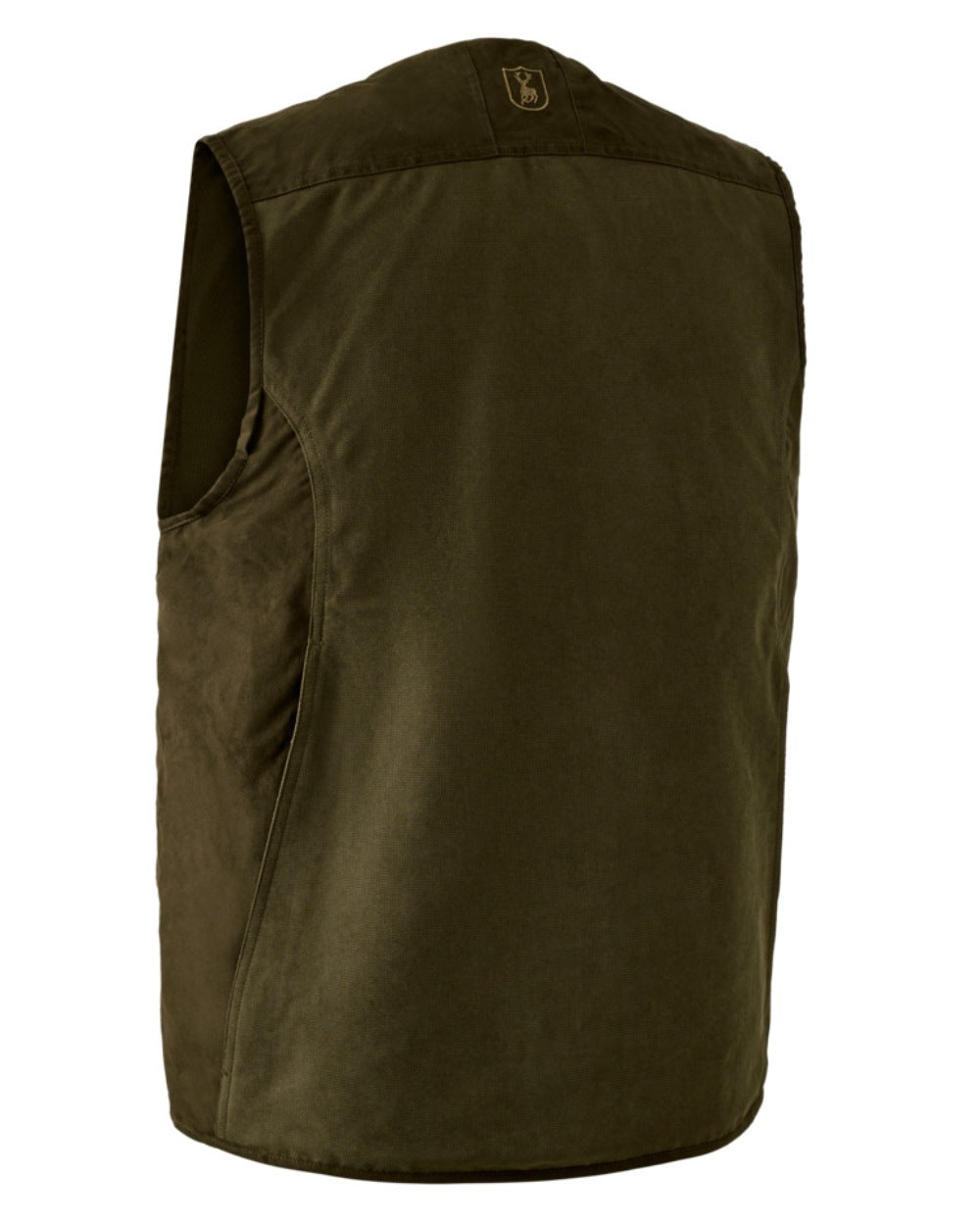 Tarmac Green Coloured Deerhunter Eagle Waistcoat on white background #colour_tarmac-green