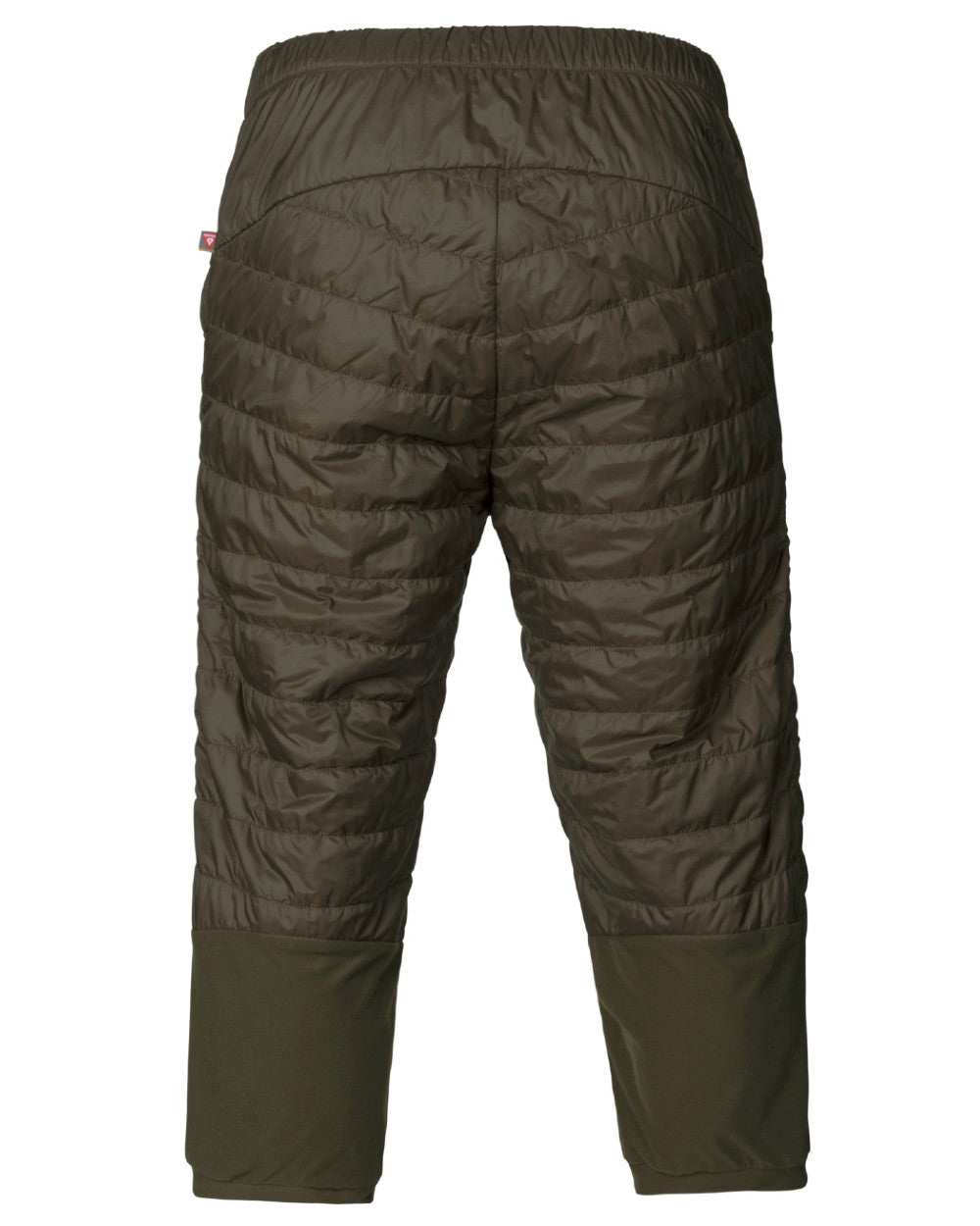 Willow Green Coloured Harkila Logmar Insulated Packable Knee Breeches on white background #colour_willow-green