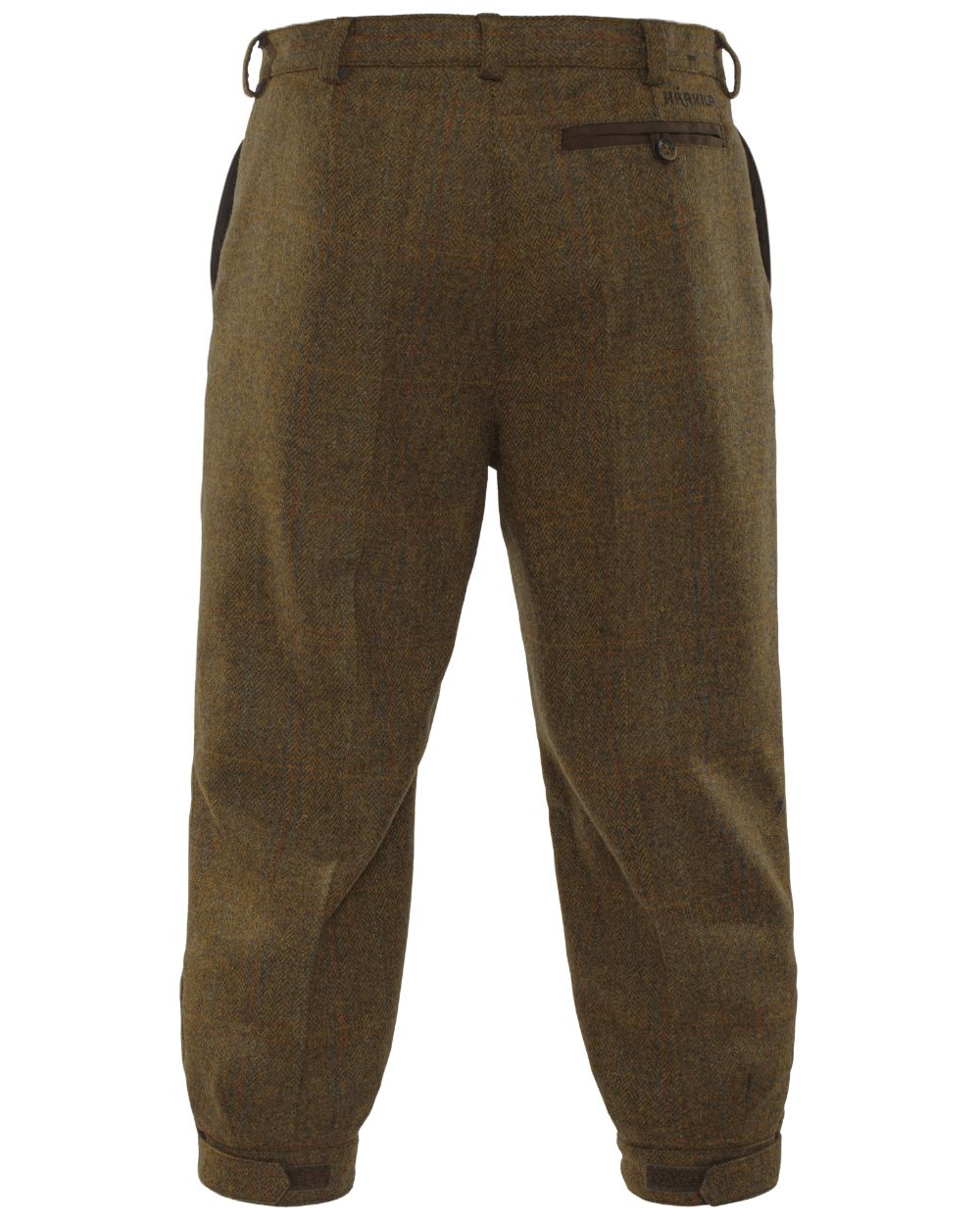Terragon Brown Coloured Harkila Stornoway Tweed Breeks 2.0 on white background #colour_terragon-brown