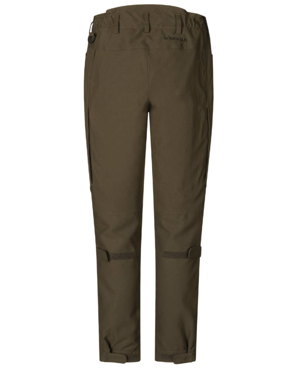 Willow Green Coloured Harkila Womens Pro Hunter GTX Trousers on white background #colour_willow-green