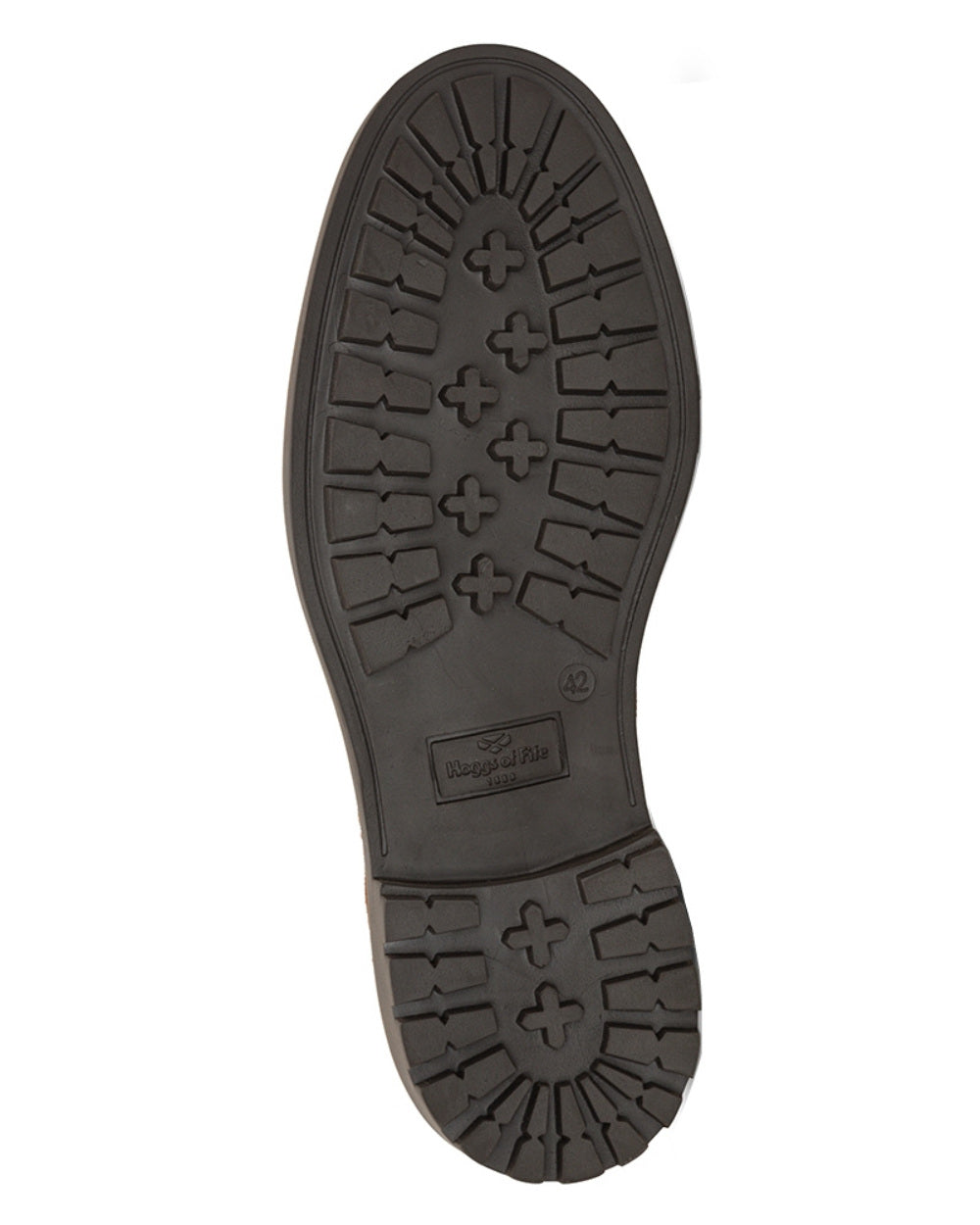 Dark Brown Coloured Hoggs of Fife Clayton Chukka Boots On A White Background #colour_dark-brown